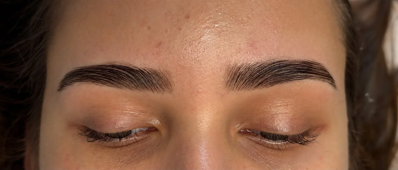 Hybrid Brows: na de behandeling